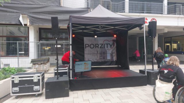 Porzer Herbstmarkt 2025 - Bühne