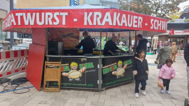 Porzer Herbstmarkt 2025 - Bratwurst - Krakauer